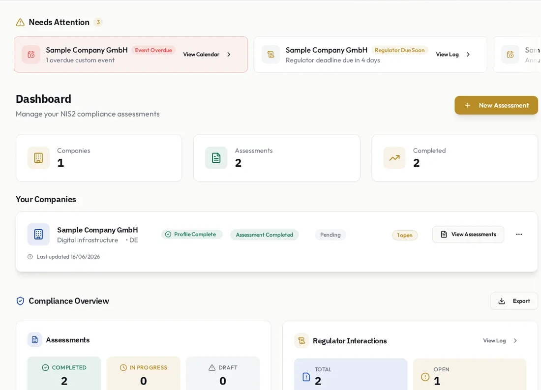 Your Compliance Workspace